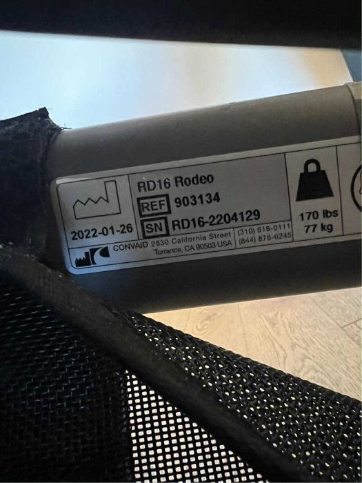 Wózek specjalny Convaid Rodeo, rozmiar 16