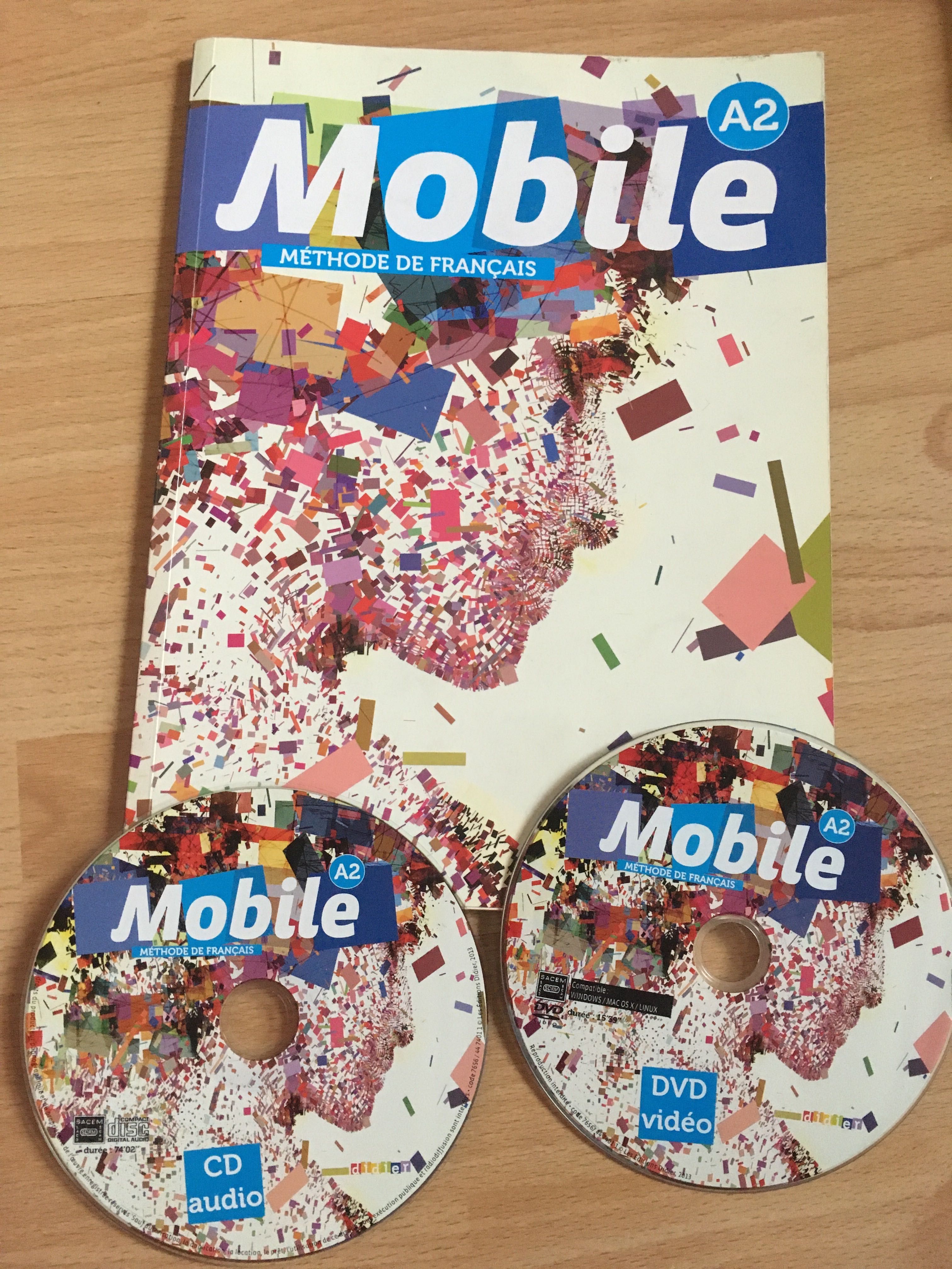 „Mobile 2” A2 +CD + DVD podręcznik do francuskiego