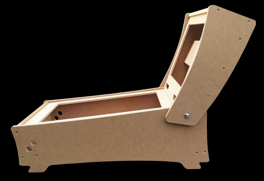 Pinball flipper wirtualny mini obudowa MDF 16mm 24" 17"
