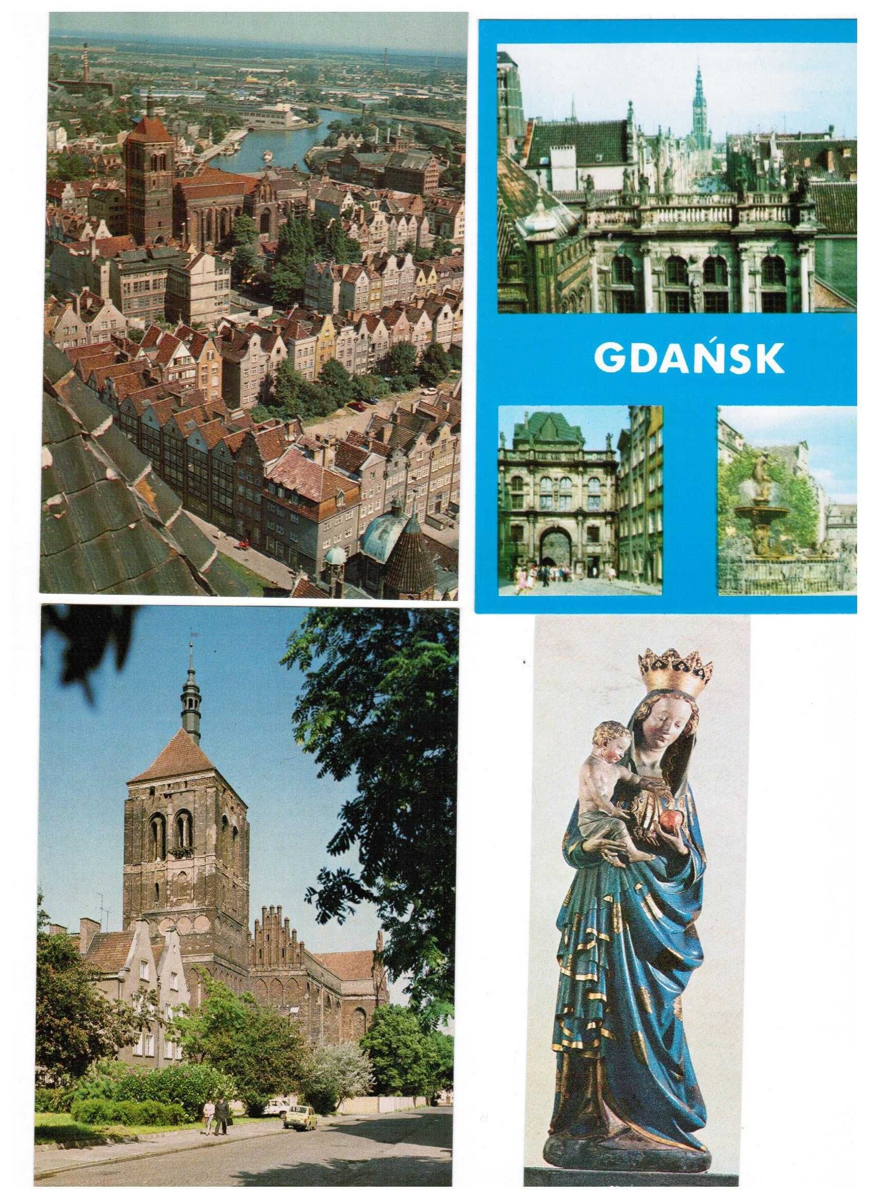 Gdańsk – zestaw 14 pocztówek krajoznawczych