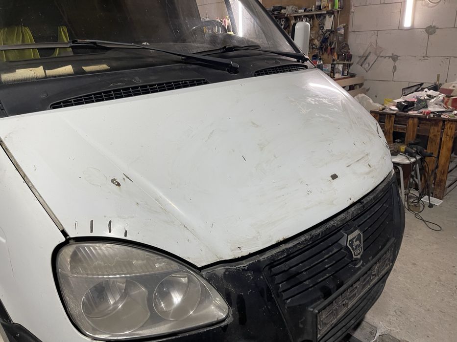 Капот газель. Разбор газель бизнес.