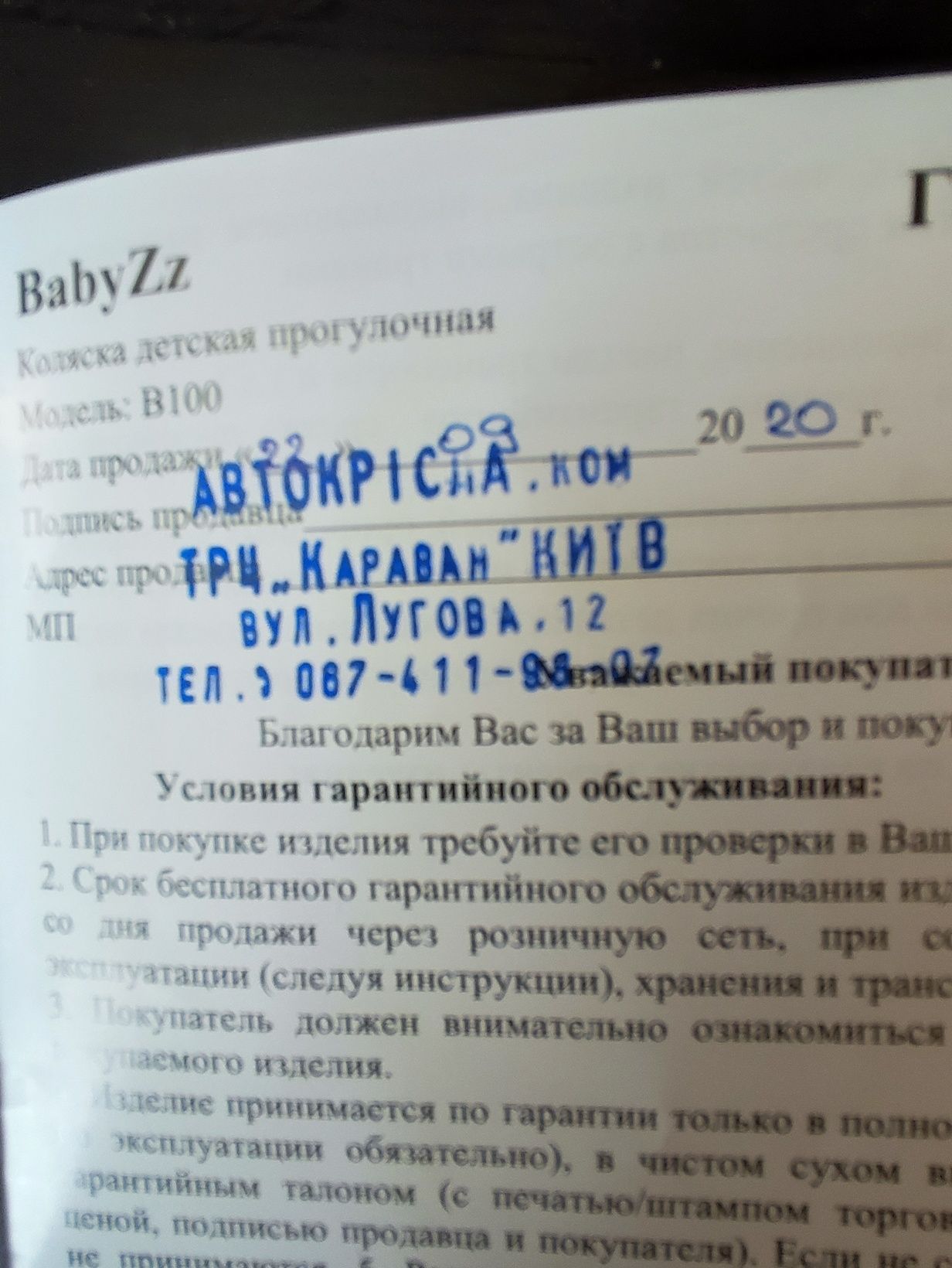 Коляска babyzz B-100