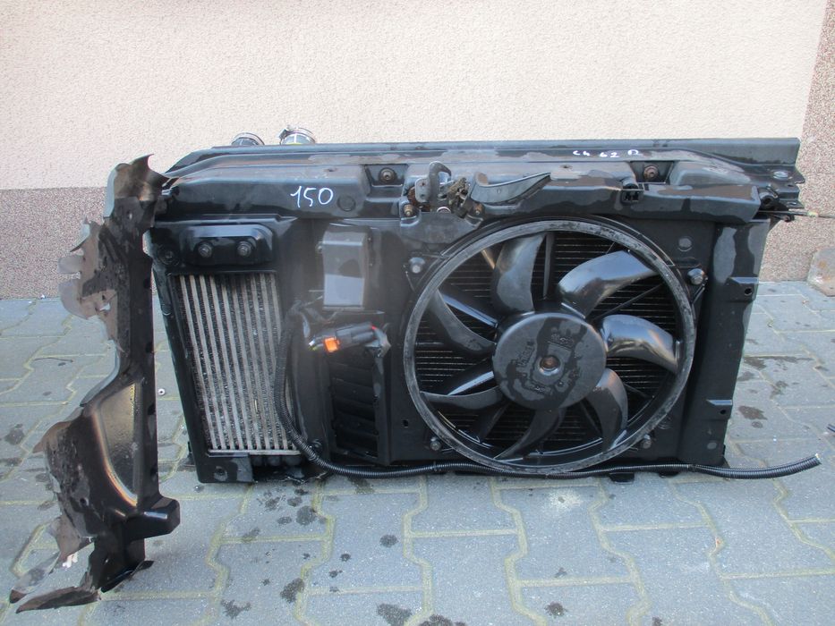 pas przedni chłodnice citroen ds4 1.6 ehdi