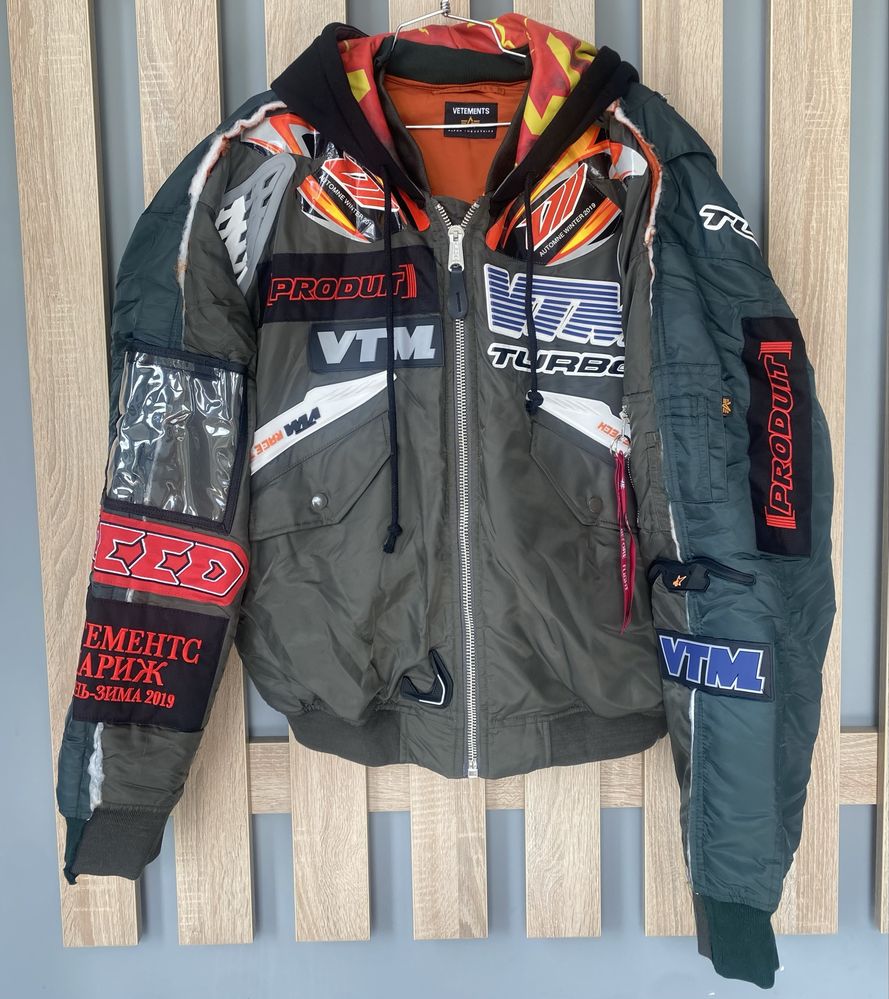 Vetements VTM Turbo Bomber