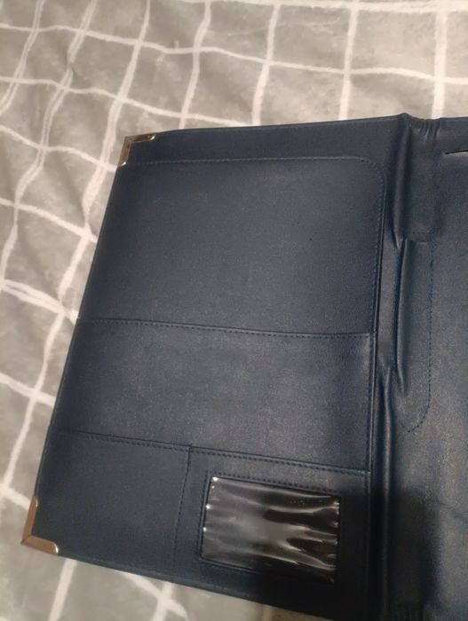 Папка-сегрегатор, для документів, шкіряна папка