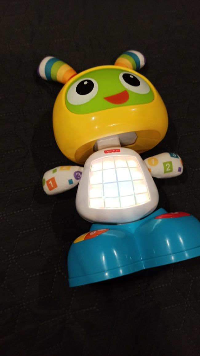 Fisher Price танцующий и поющий робот от Mattel зайчик Бибо Bibo