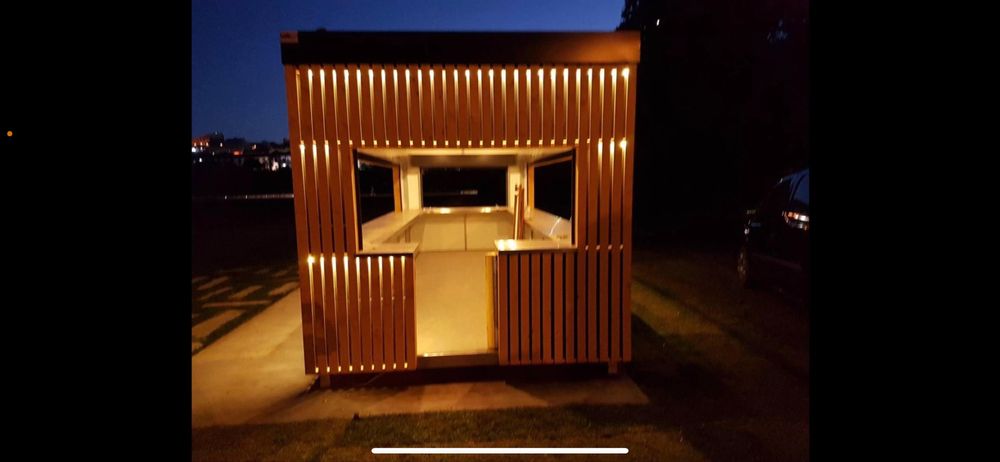 Contentor bar / apoio de praia