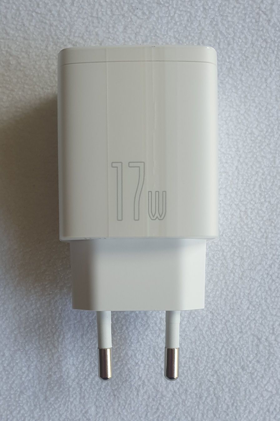 Ładowarka sieciowa Baseus Compact 3xUSB 17W biała
