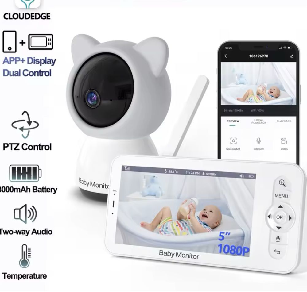 Відеоняня Baby monitor wifi