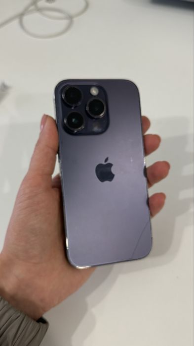 Б/у iphone 14 pro 128gb, deep purple