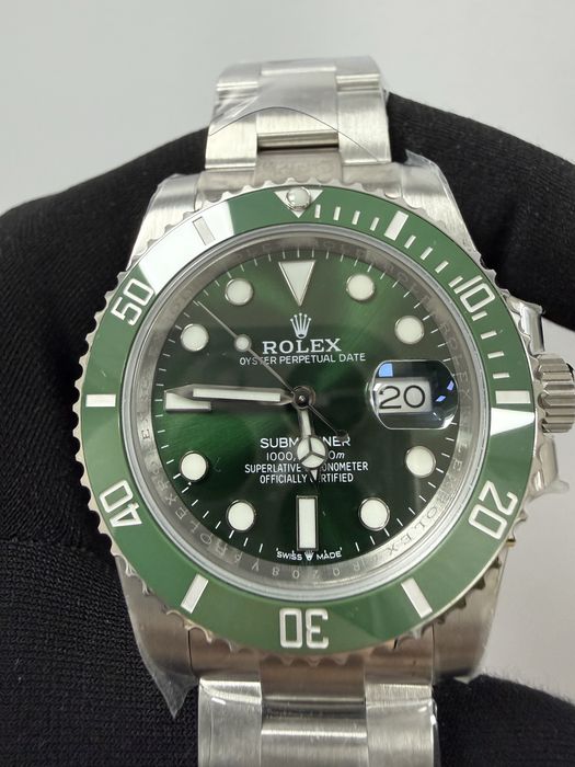 Часы Rolez Submariner 126610LV 41mm Hulk 3235 Clone