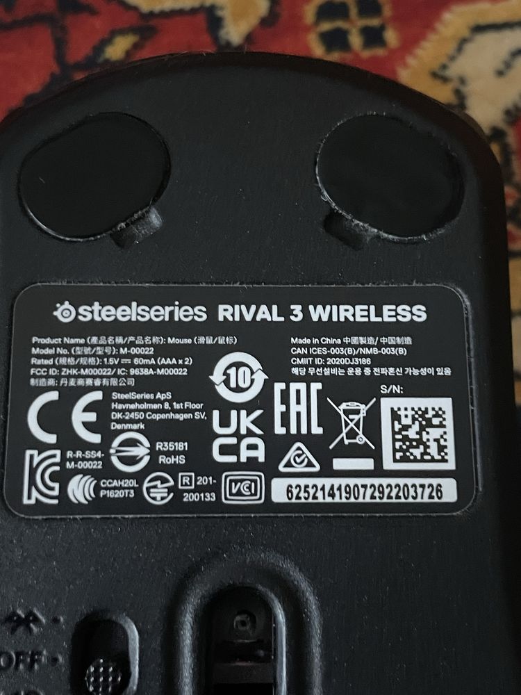 Steelseries rival 3