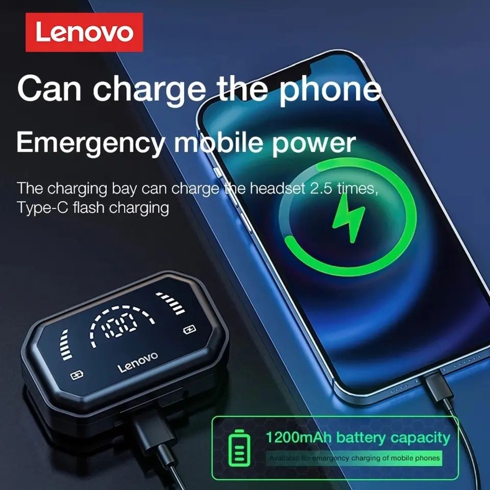 Наушники Lenovo LP3 Pro TWS Bluetooth 5.0