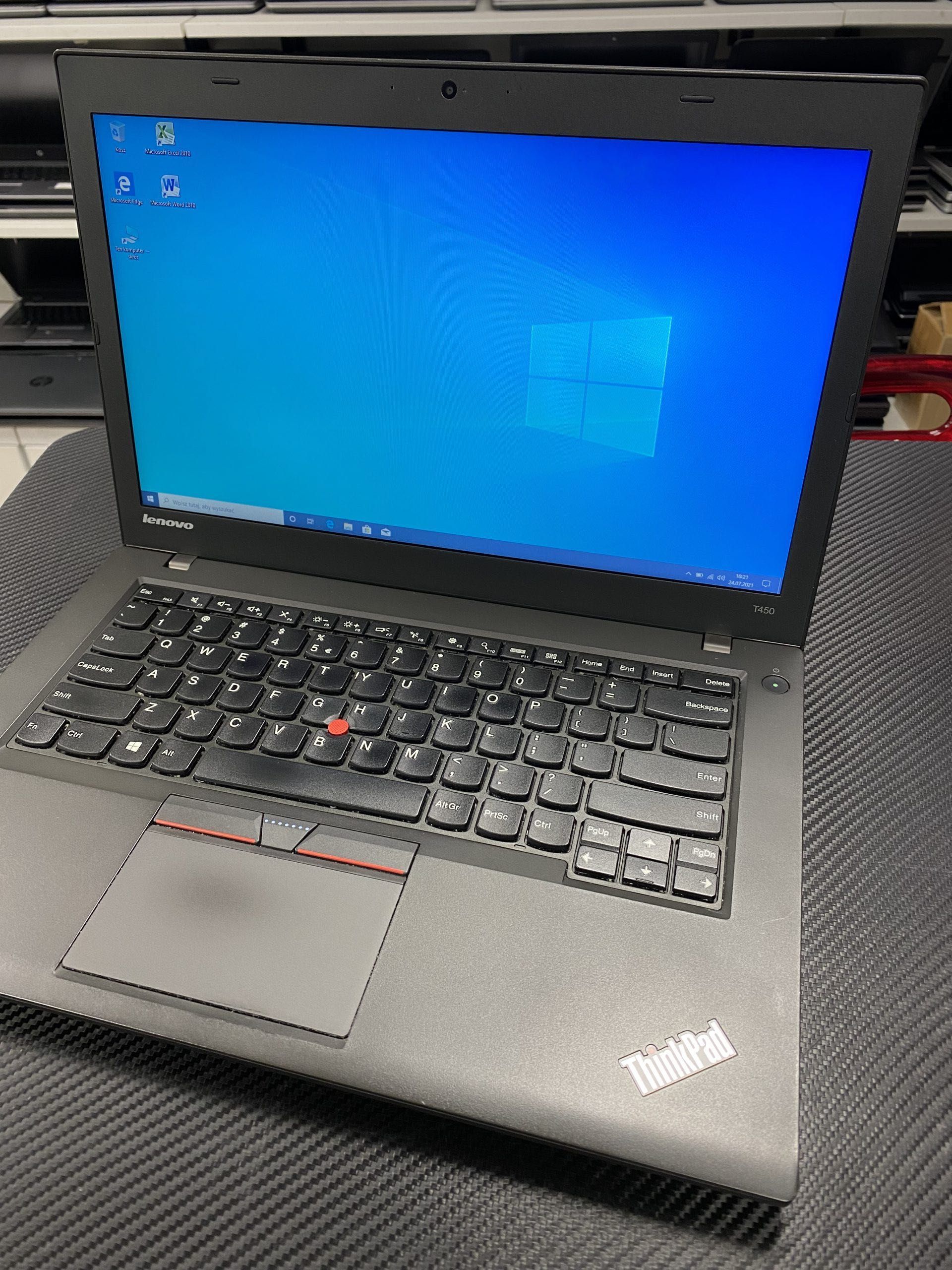 Lenovo ThinkPad T450 14″ i5-5300U/256SSD/8GB/HD/W10Pro