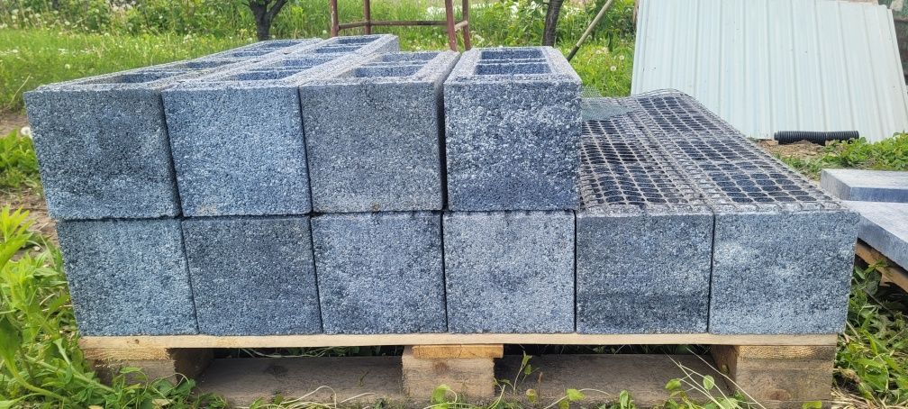 Bloczki ogrodzeniowe, ogrodzenie murowane Joniec Roma classic Onyx