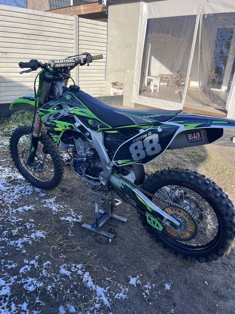 Kawasaki kx450f 2013 на докуменках
