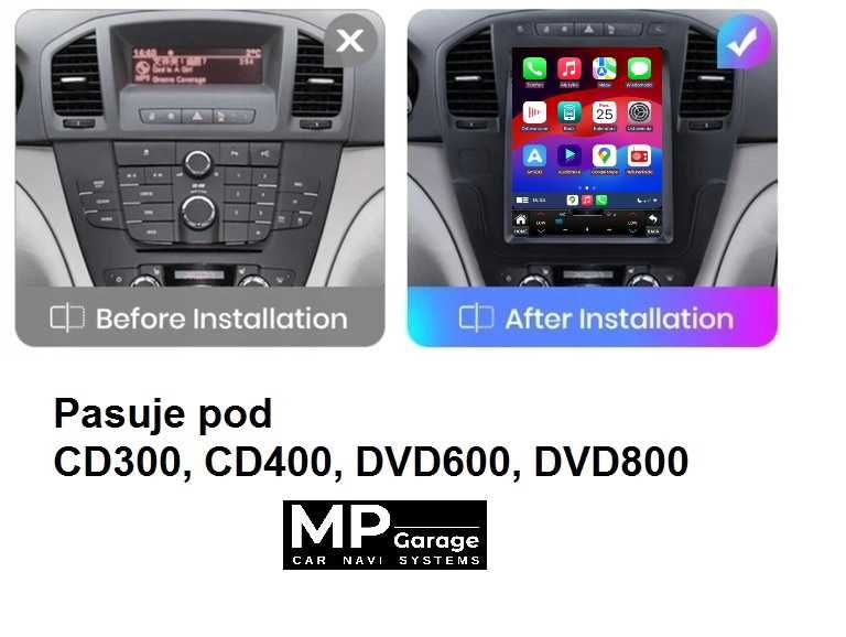 Radio Nawigacja Opel Insignia Android CarPlay 4/32 Qled Tesla LTE