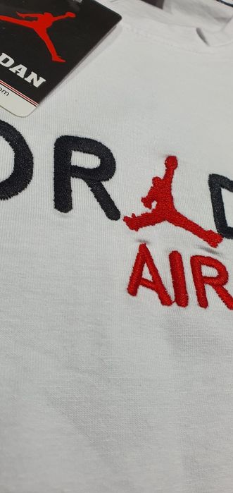 Biała koszulka męska t-shirt bawełna premium łyżwa nike L