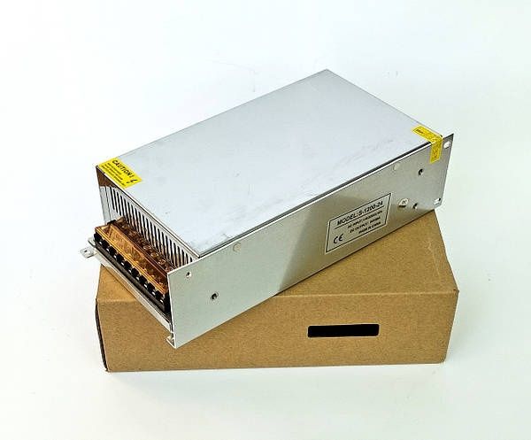 Блок питания 24V 50А (S-1200-24) металлический корпус (кулер сзади)