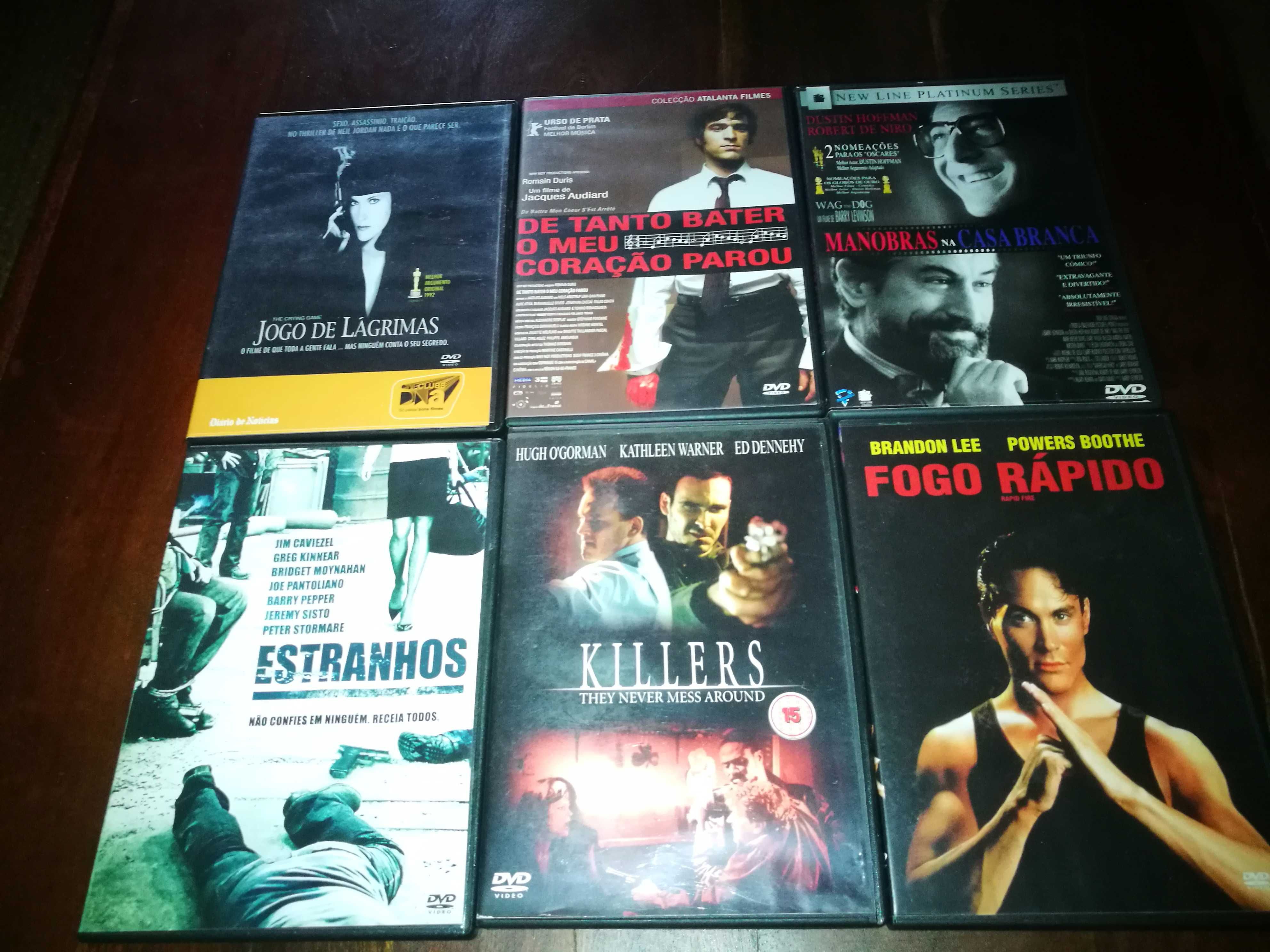 DVD's (vende-se também separadamente a 3€ unidade)