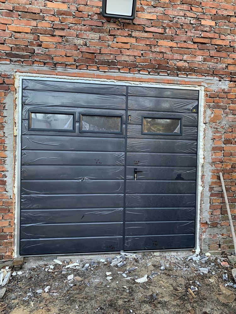 PRODUCENT Bramy Garażowe Uchylne Dwuskrzydłowe drzwi stalowe na wymiar