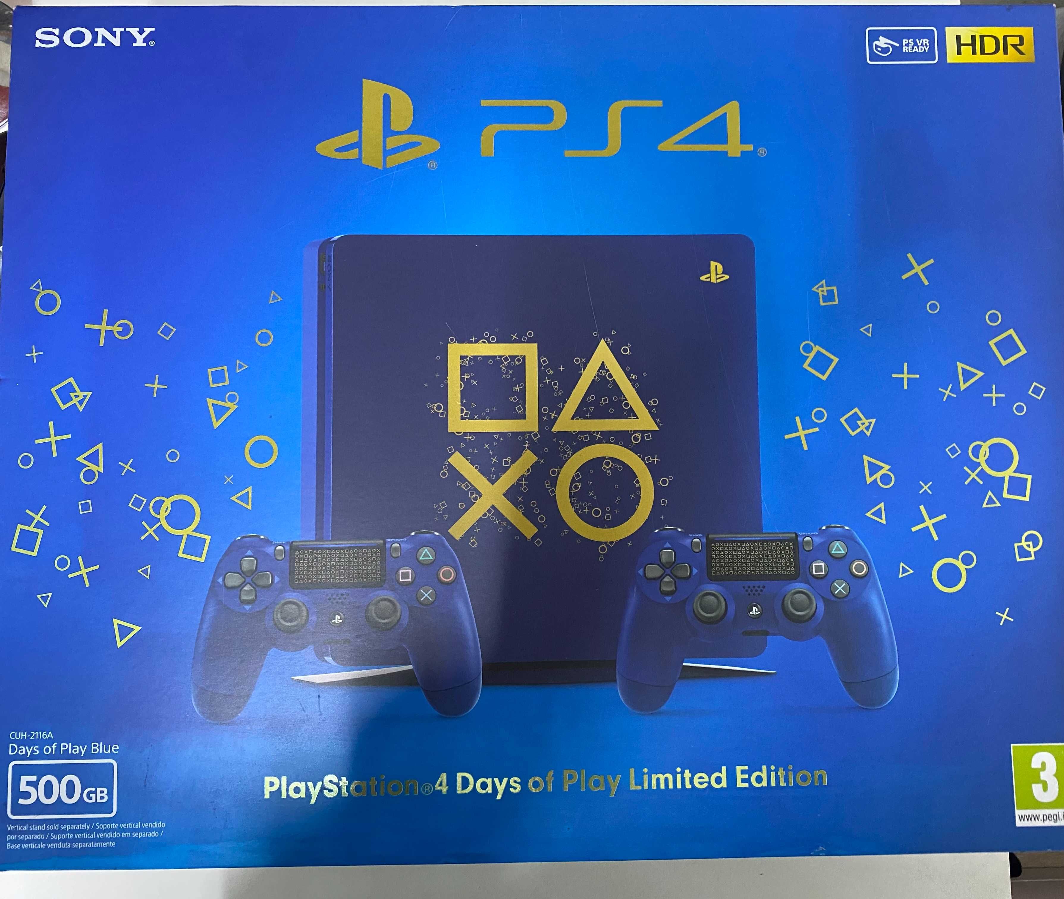 PlayStation 4 - Days of play Blue Limited edition