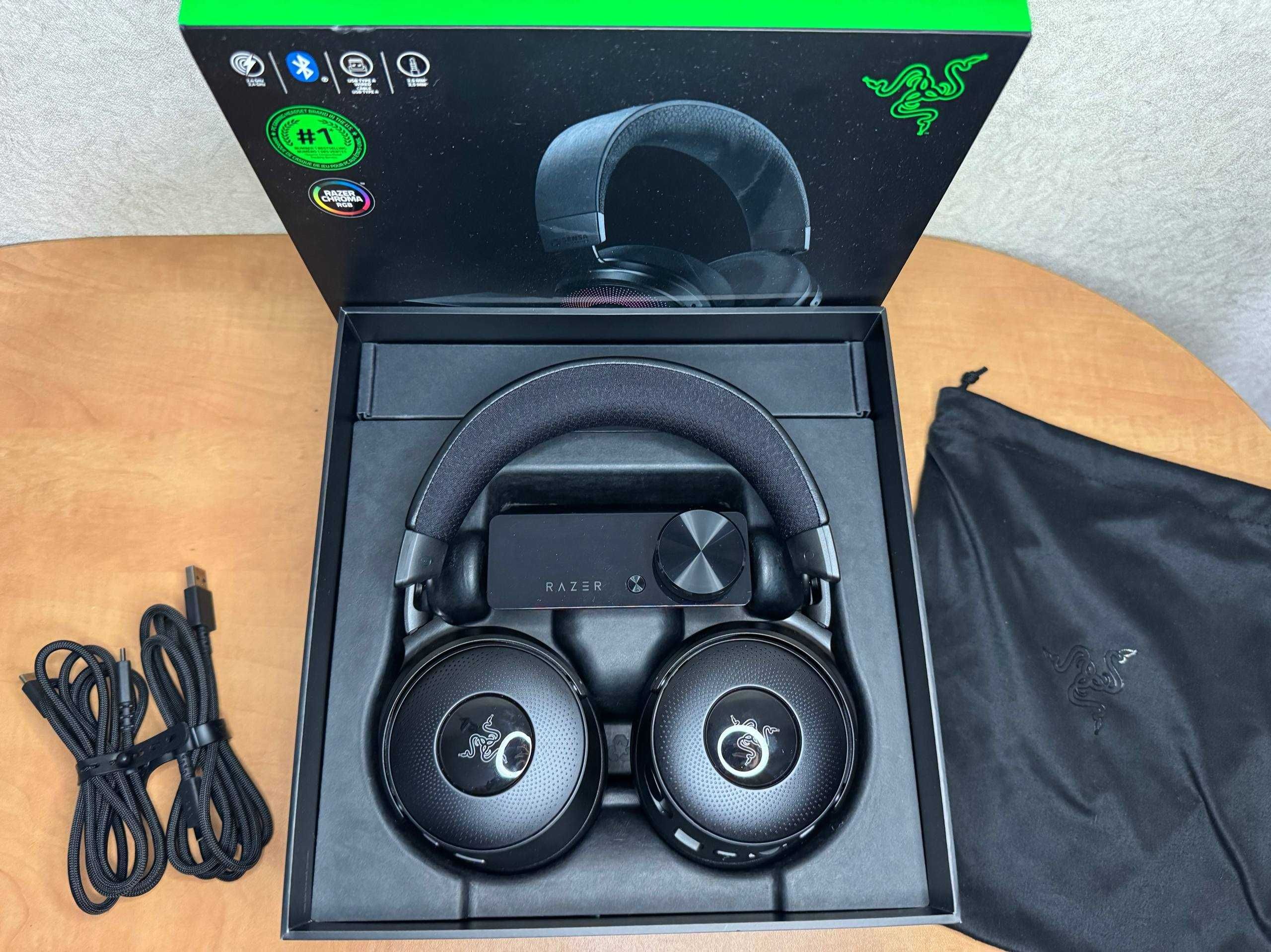 Навушники бездротові Razer Kraken V4 Pro Wireless