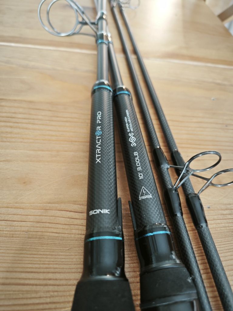 Wędki Sonik XTRACTOR Pro 10ft/3.00lbs 2 sztuki