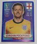 2022 Panini FIFA World Cup Qatar  England Blue Jordan Pickford #ENG3