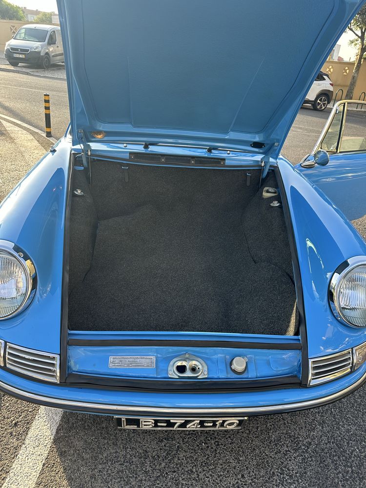 Porsche 912 – 1967 – Azul Riviera, Clássico Impecável