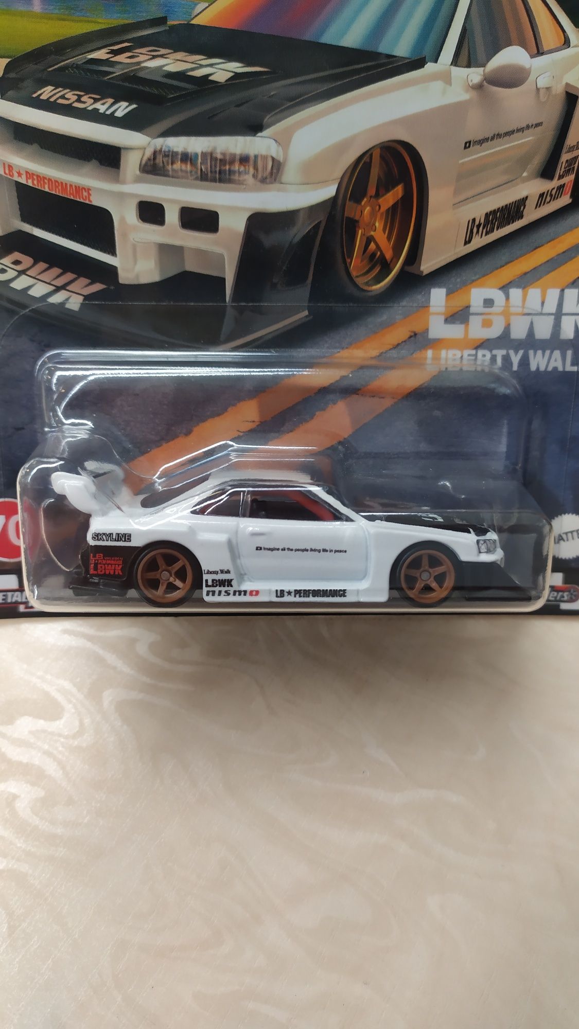 Hot Wheels Premium Nissan Skyline LB-ER34 Super Silhouette