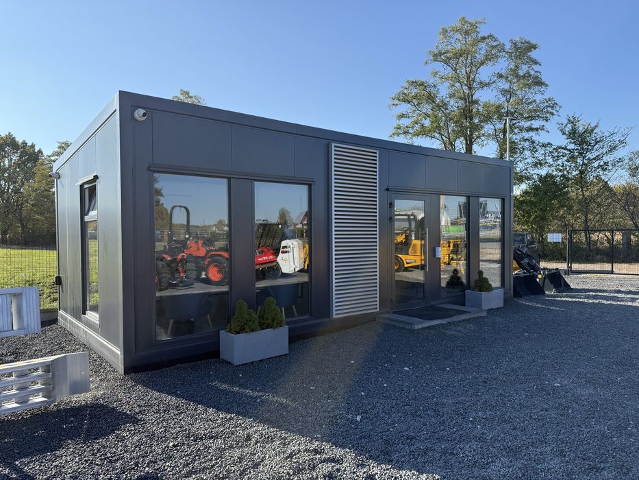 Biuro kontener pawilon handlowy wyposażony 4x8,5m
