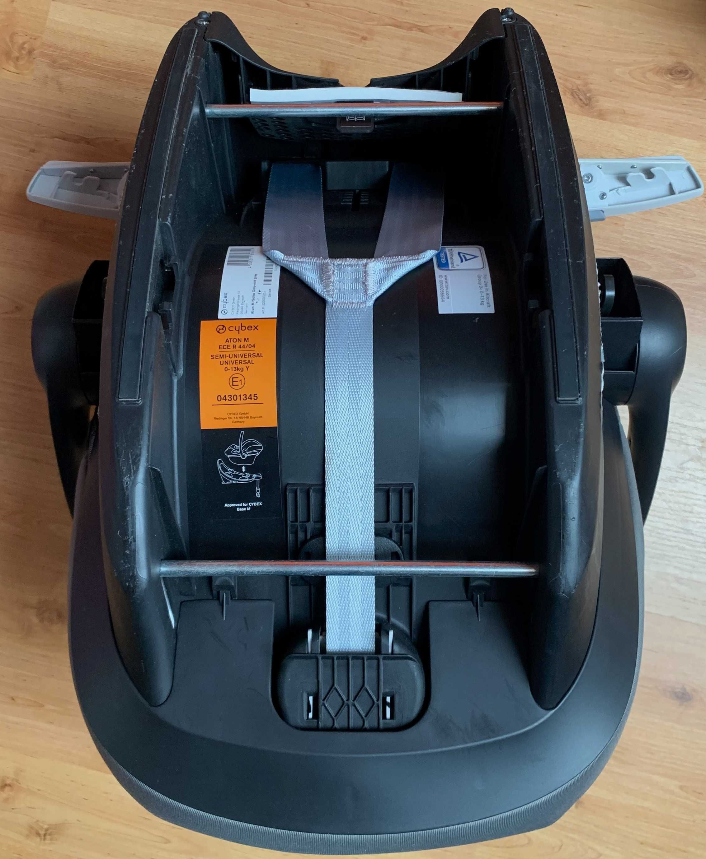 Cybex Aton M fotelik samochodowy - nosidełko + adaptery Bebetto