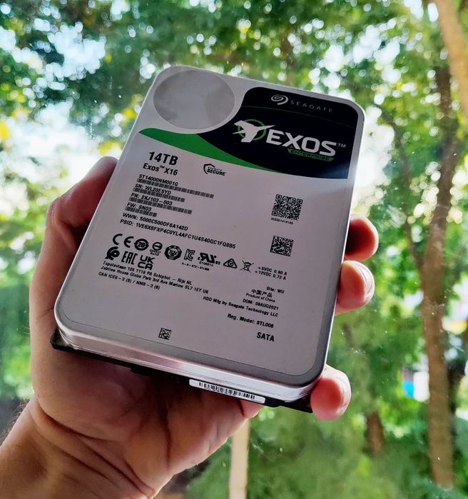 Накопичувач жорсткий диск Seagate 14Tb exos