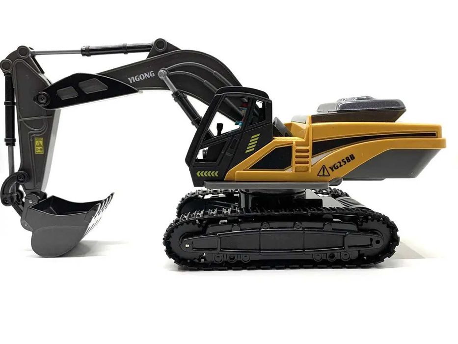 Екскаватор гусеничний на р/к зі звуком Жовто-чорний (ВС1049) Розд/Дроп