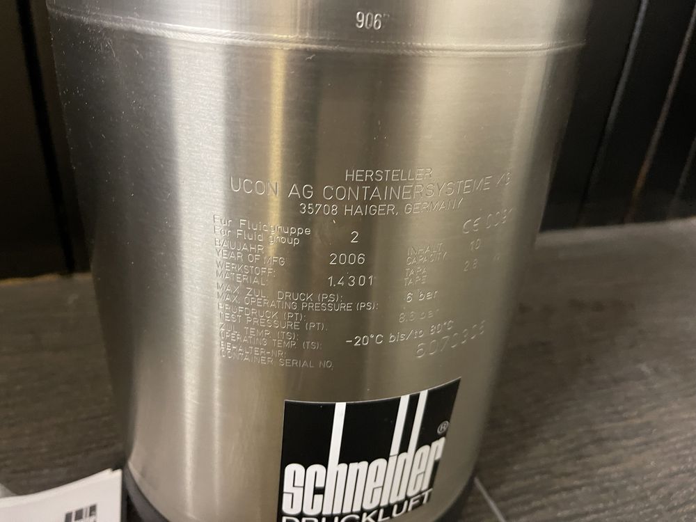 Schneider Druckluft MDB 10 Zbiornik ciśnieniowy materiału