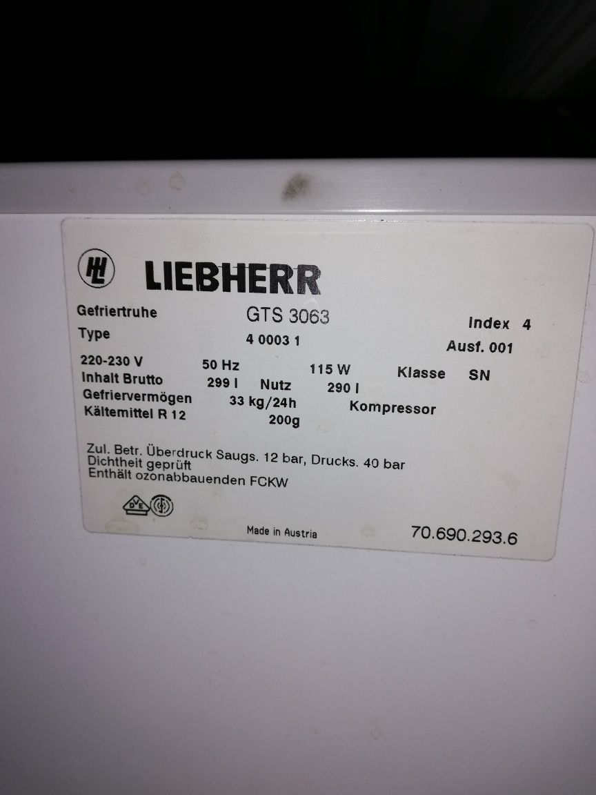 Zamrażarka Liebherr