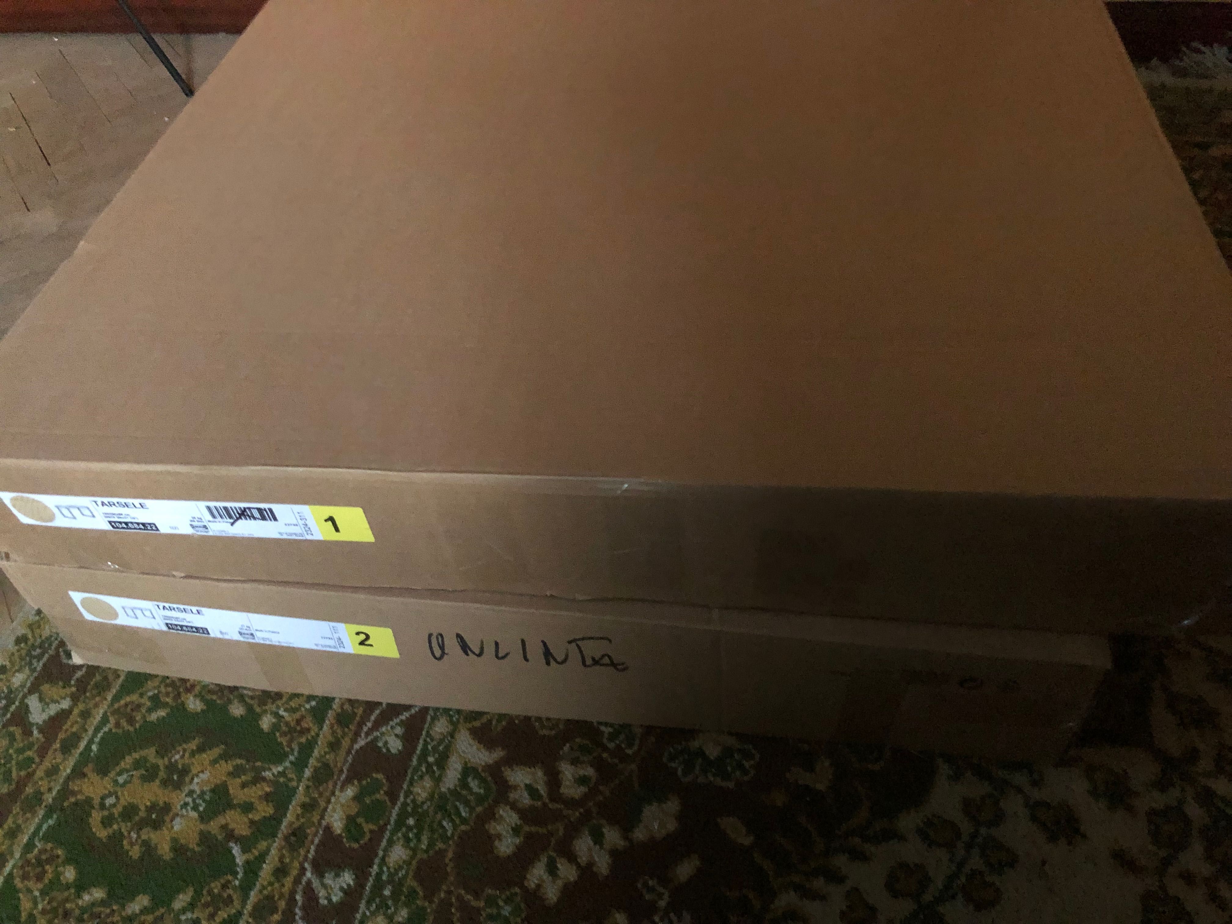 Ikea TARSELE
Stół rozkładany, okl dęb/czarny, 150/200x80 cm