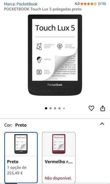 PocketBook Touch Lux 5