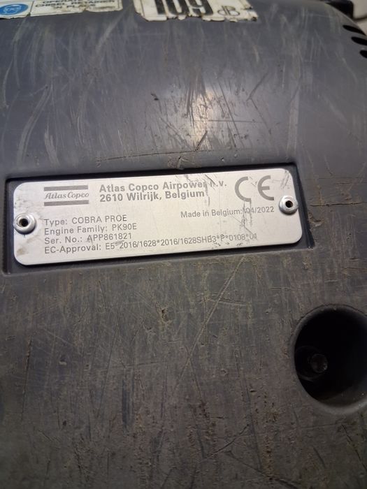Młot wyburzeniowy atlas Copco
