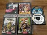 Gry PS2 crash,Rayman, Madagaskar,Shrek,ridge racer i monster