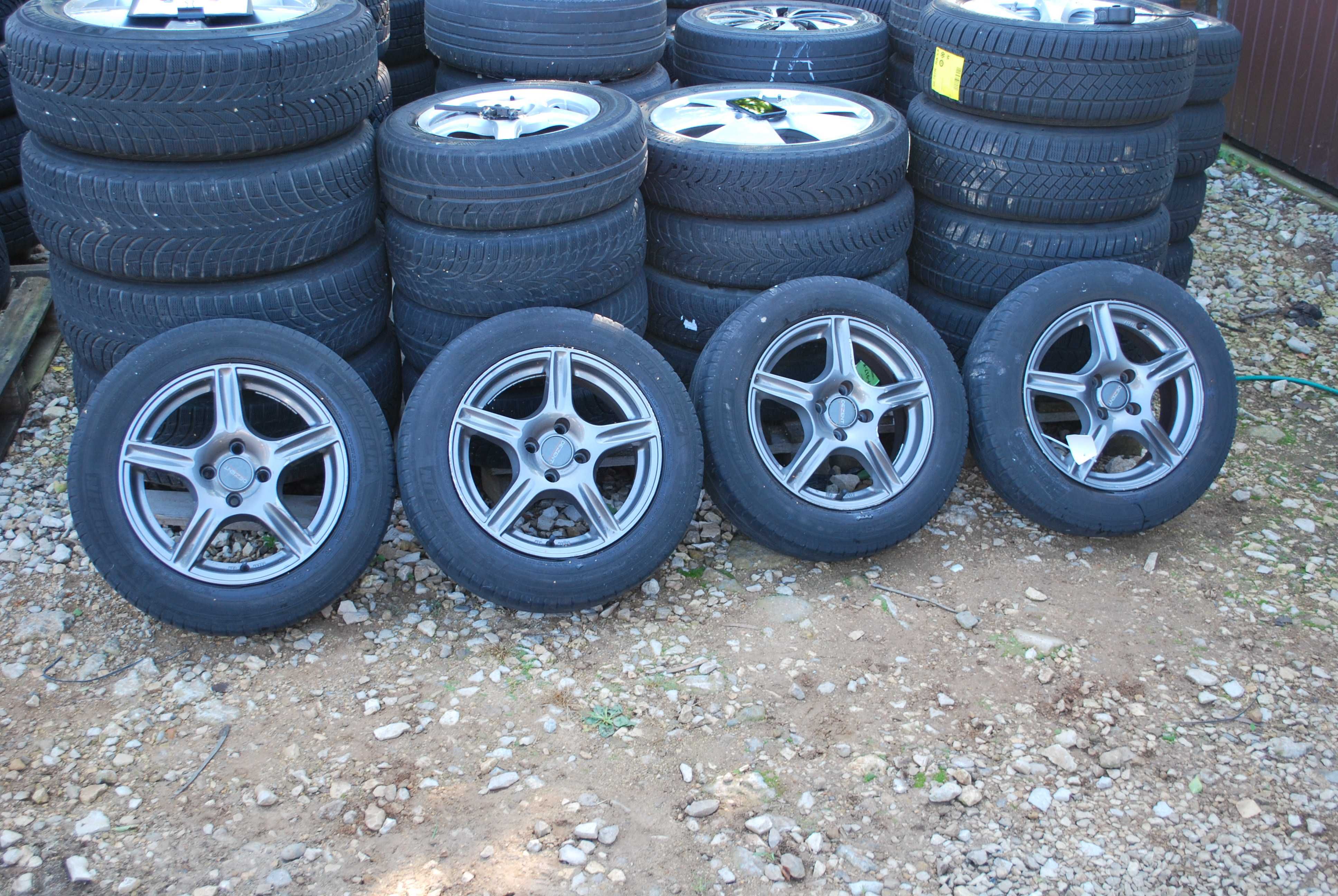 Koła 175/65 R15 4x100 Alufelgi + opony letnie Honda Jazz Toyota Yaris