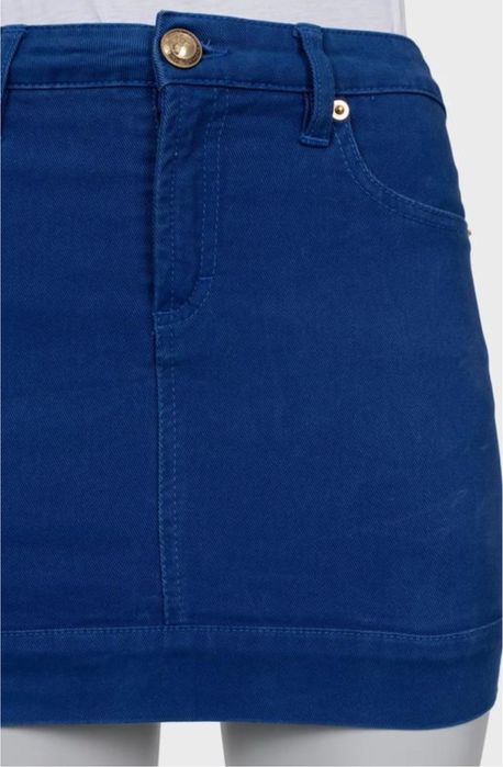 Versace синя джинсова спідниця міні оригінал