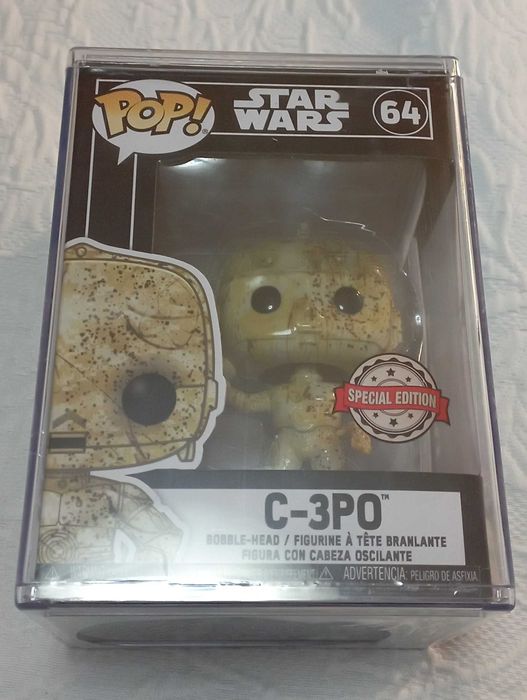 funko pop  star wars c-3po special edition by futura