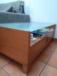Mesa sala com tampo de vidro