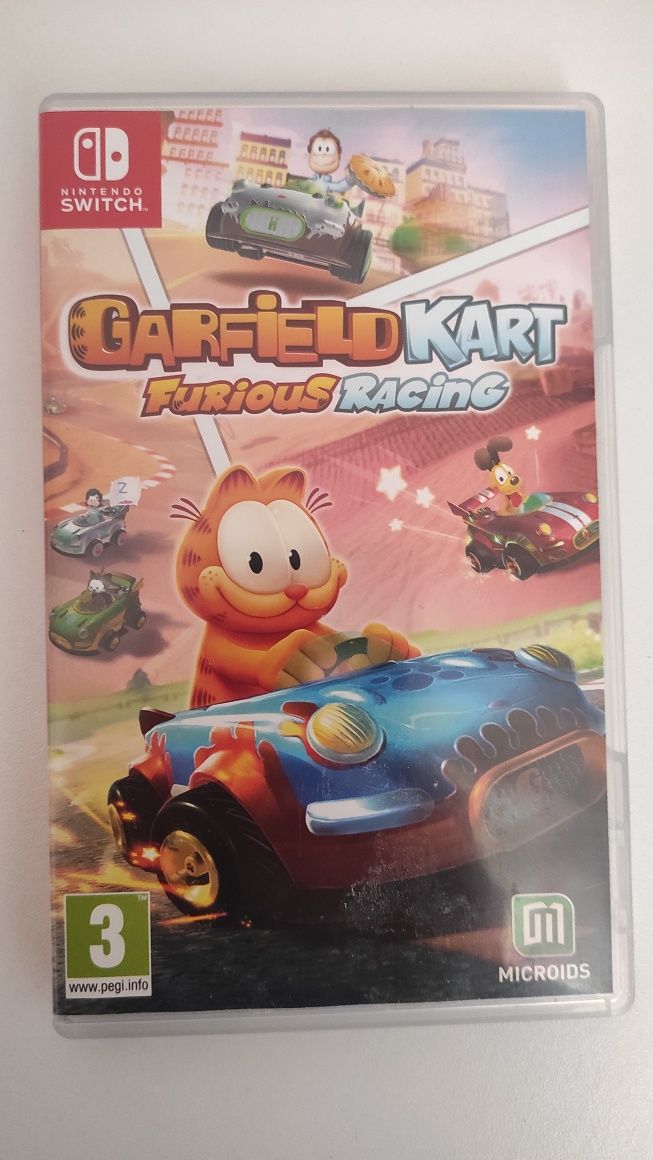 Jogos Nintendo Switch Garfield Kart Furious Racing