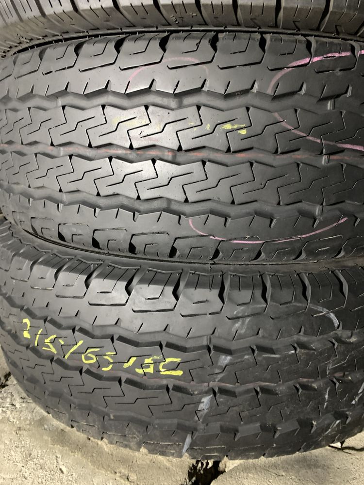 шины б/у літо 215/65 15c Firestone wanhawk 2