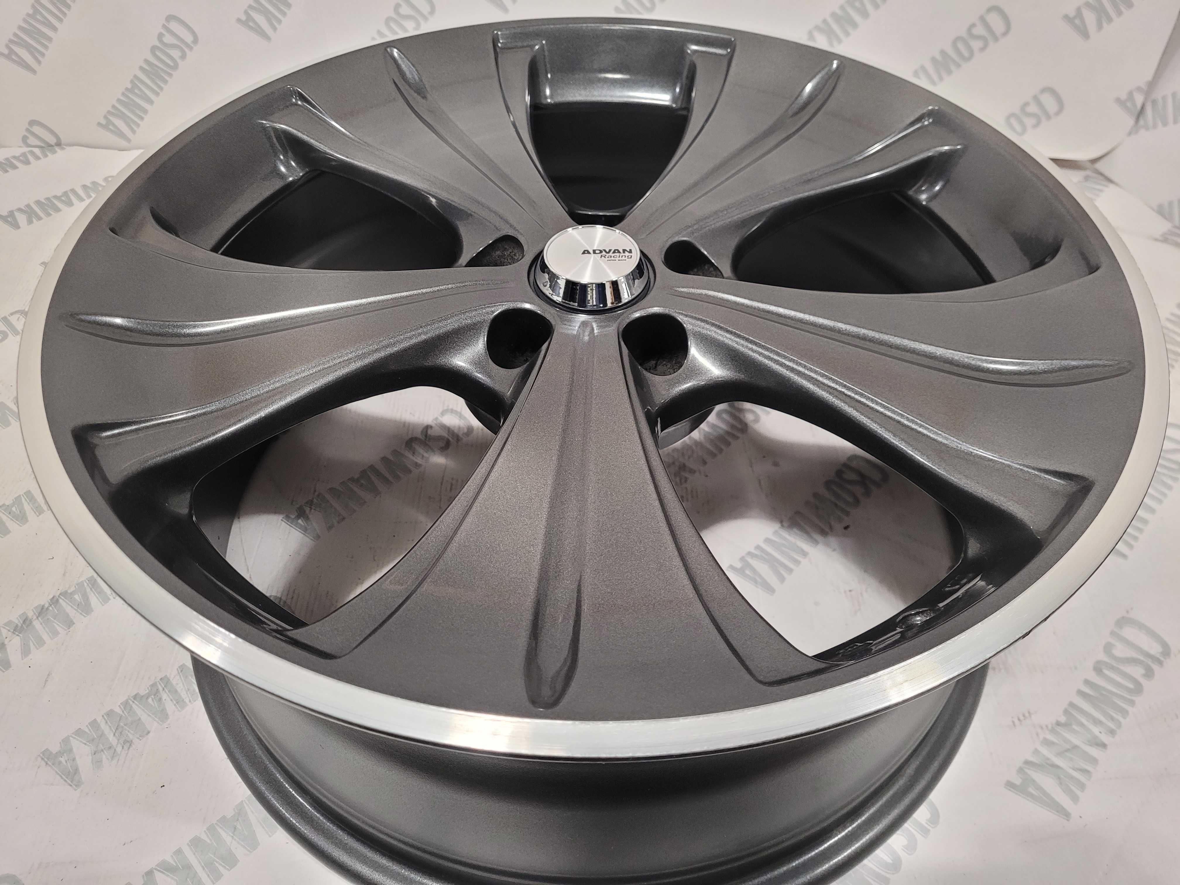 4szt felg MANARAN 8Jx19" 5x114,3 ET32  polerowany rant
