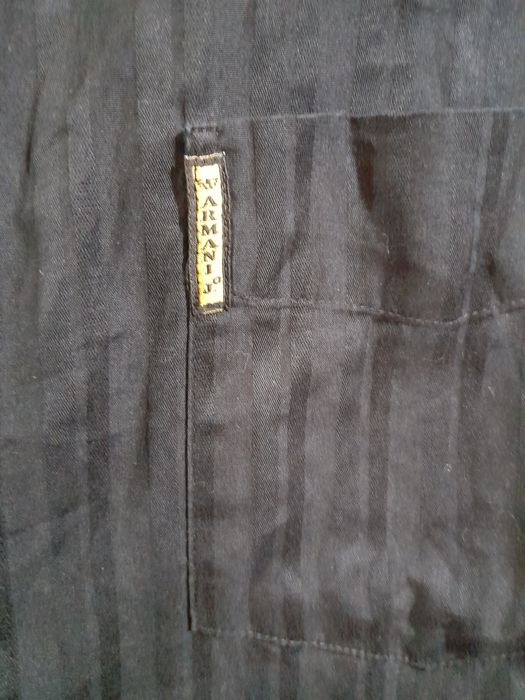 Оригинал Armani Jeans мужская рубашка в полоску хлопок