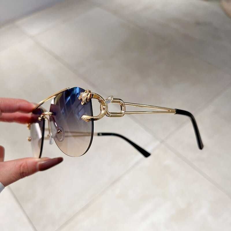 Eleganckie Okulary Przeciwsłoneczne UV 400 z PL